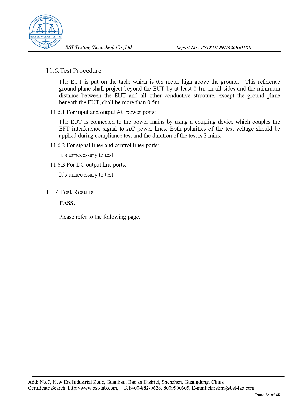 Ionic Refresher EMC Report Page 26