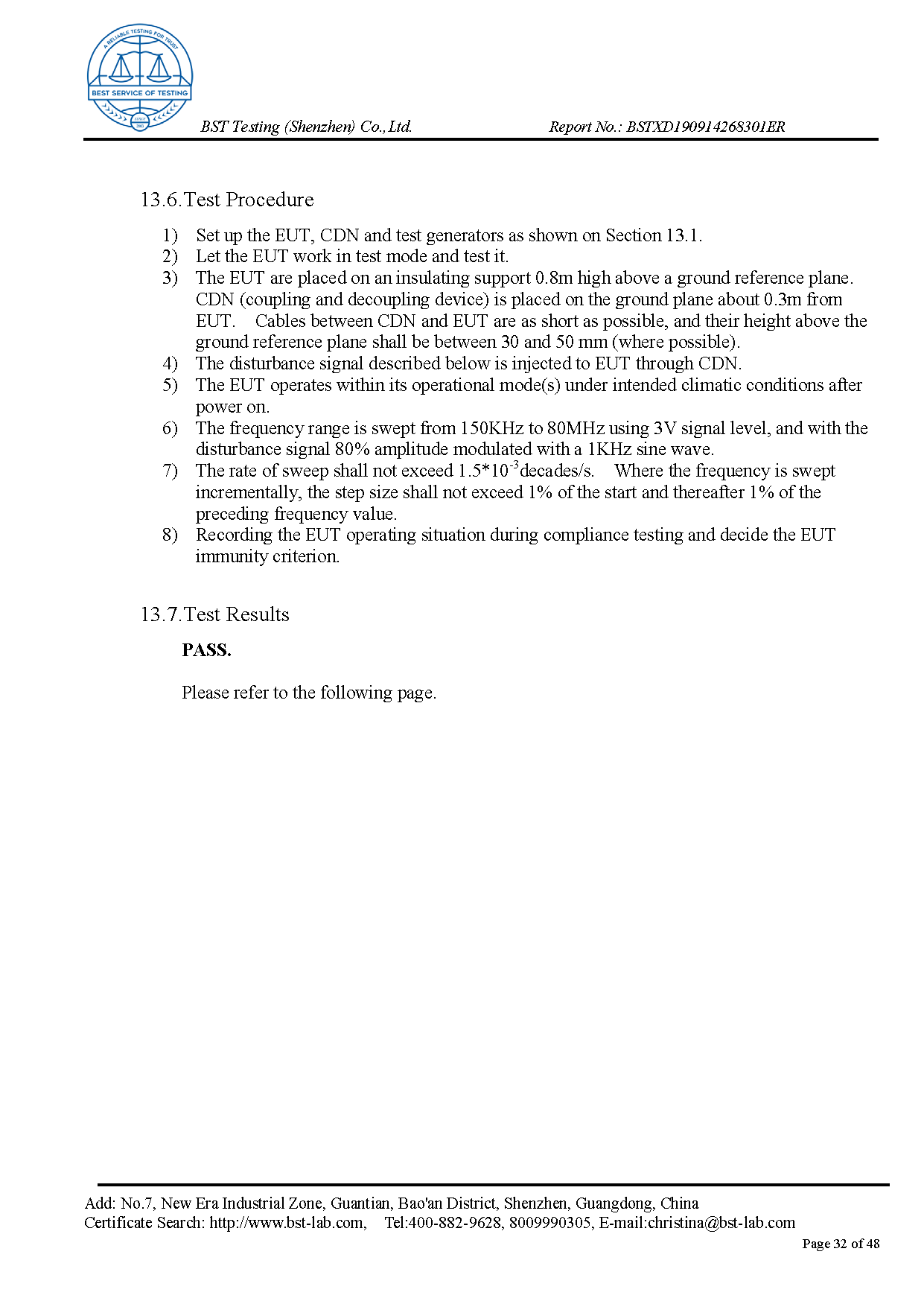 Ionic Refresher EMC Report Page 32