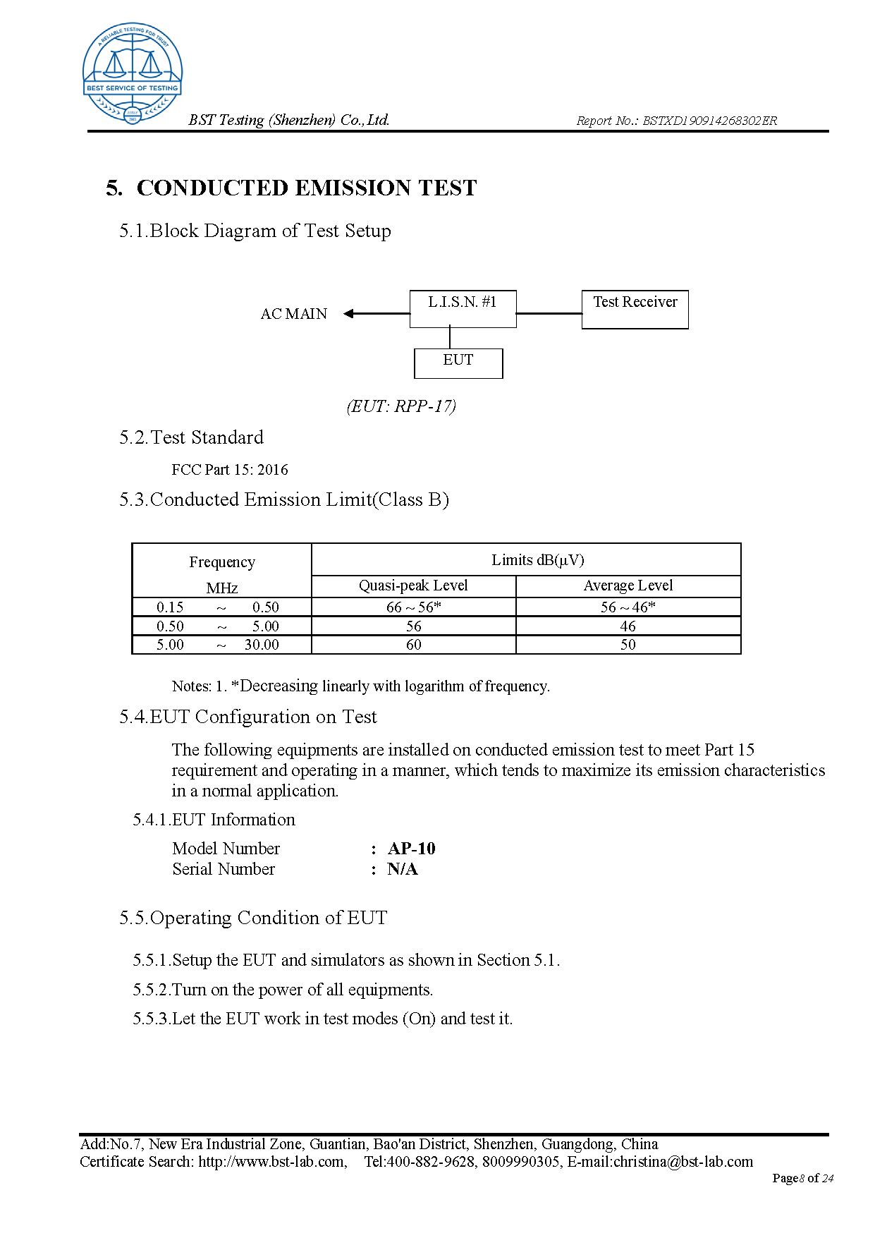 Ionic Refresher FCC Report Page 8