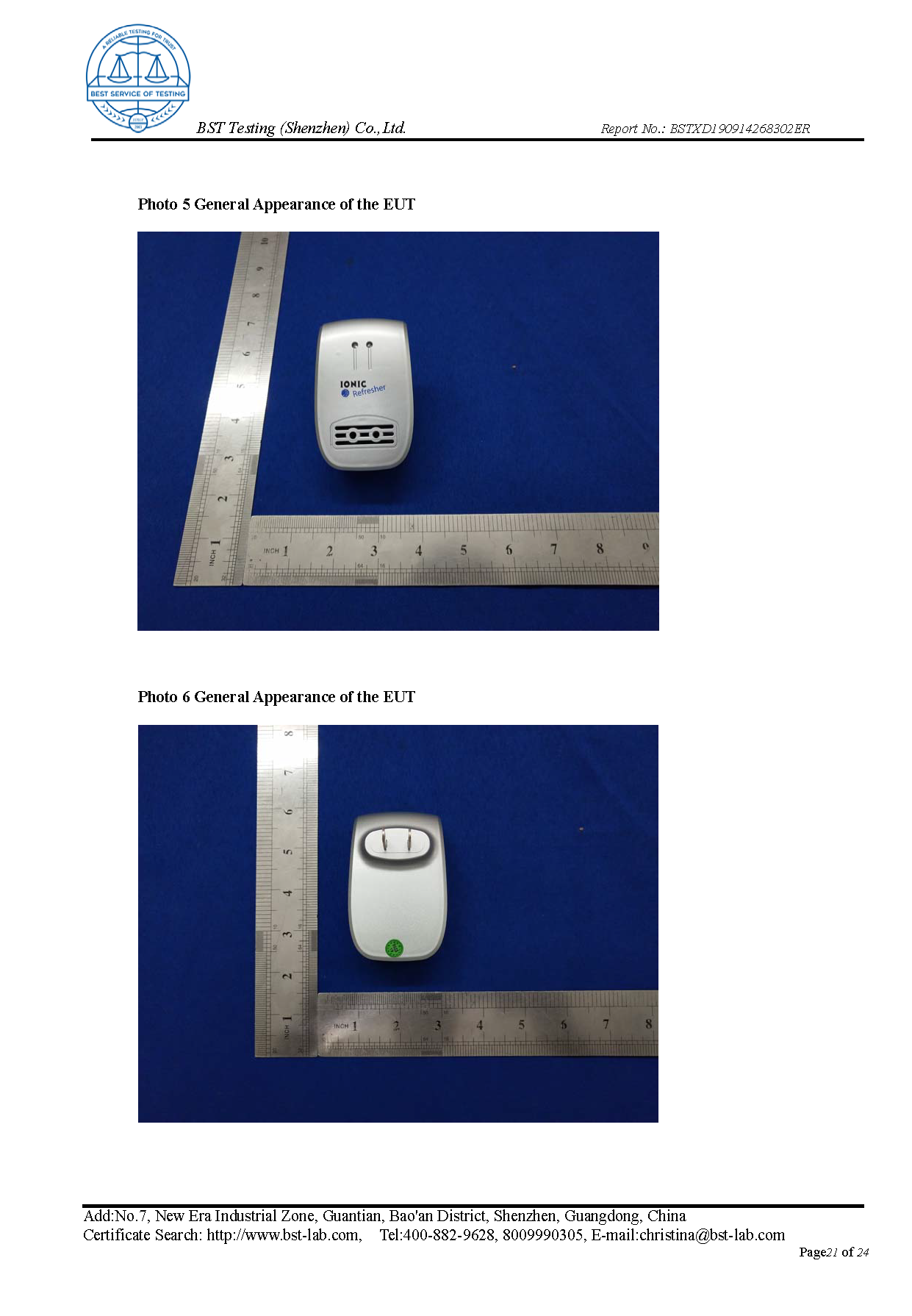 Ionic Refresher FCC Report Page 21