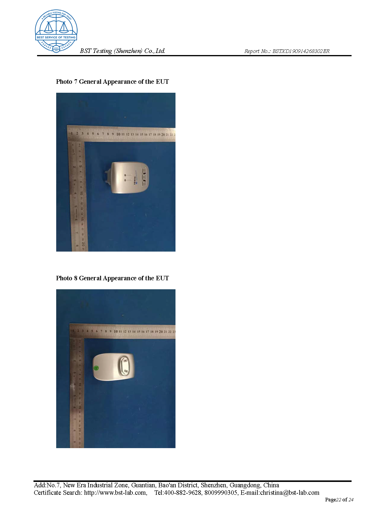 Ionic Refresher FCC Report Page 22