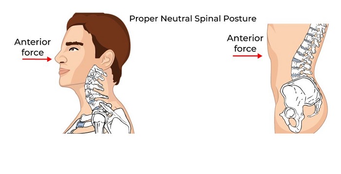 Neutral Spinal Posture After Power Cushion