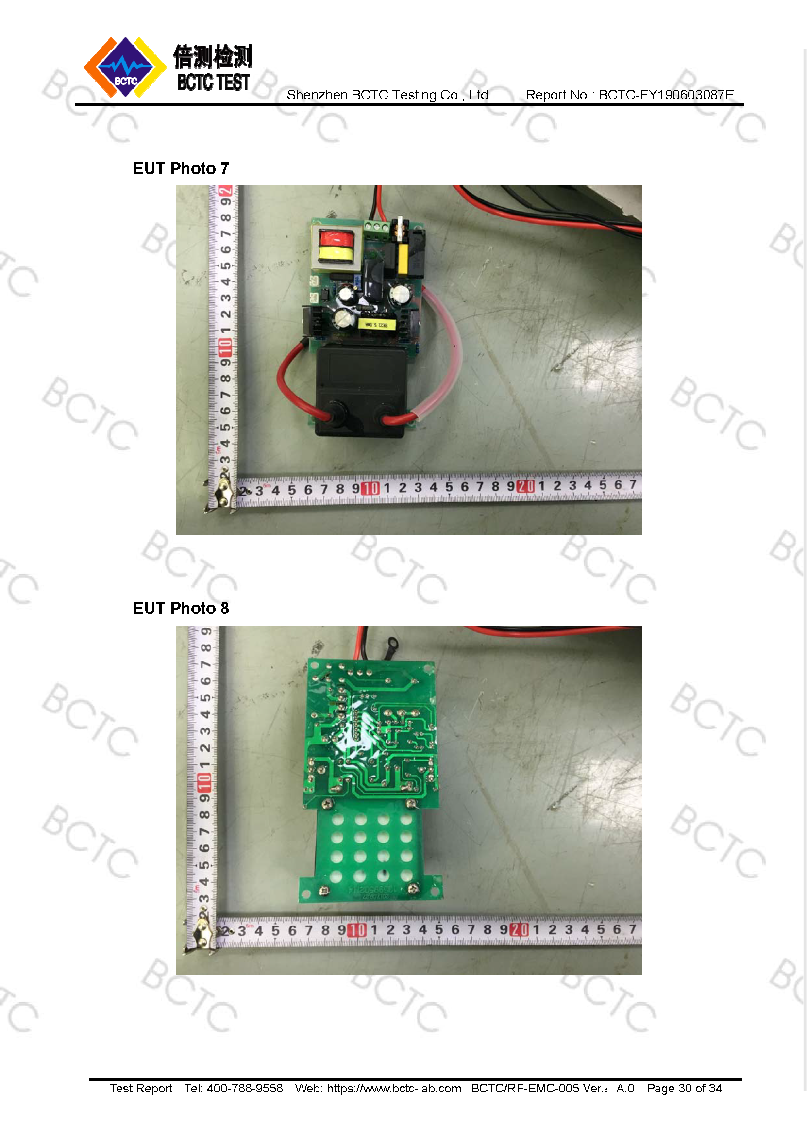 Tri-Oxy COMPLETE EMC Test Report Page 30