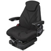 Tractor Seat A-F20M5100 F20 Series, Mechanical Suspension / Arm Rest / Head Rest / Black Cloth