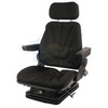 Case-IH Tractor Seat A-F10A260 F10 Series, Air Suspension / Armrest / Headrest / Black Cloth