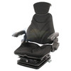 Ford/New Holland Tractor Seat A-F20A265 F20 Series, Air Suspension 12 Volt, Black Cloth / Armrest / Headrest / Black Cloth