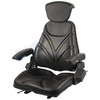 Bad Boy Tractor Seat A-F20ST105  F20 Series, Slide Track / Arm Rest / Head Rest / Black Vinyl