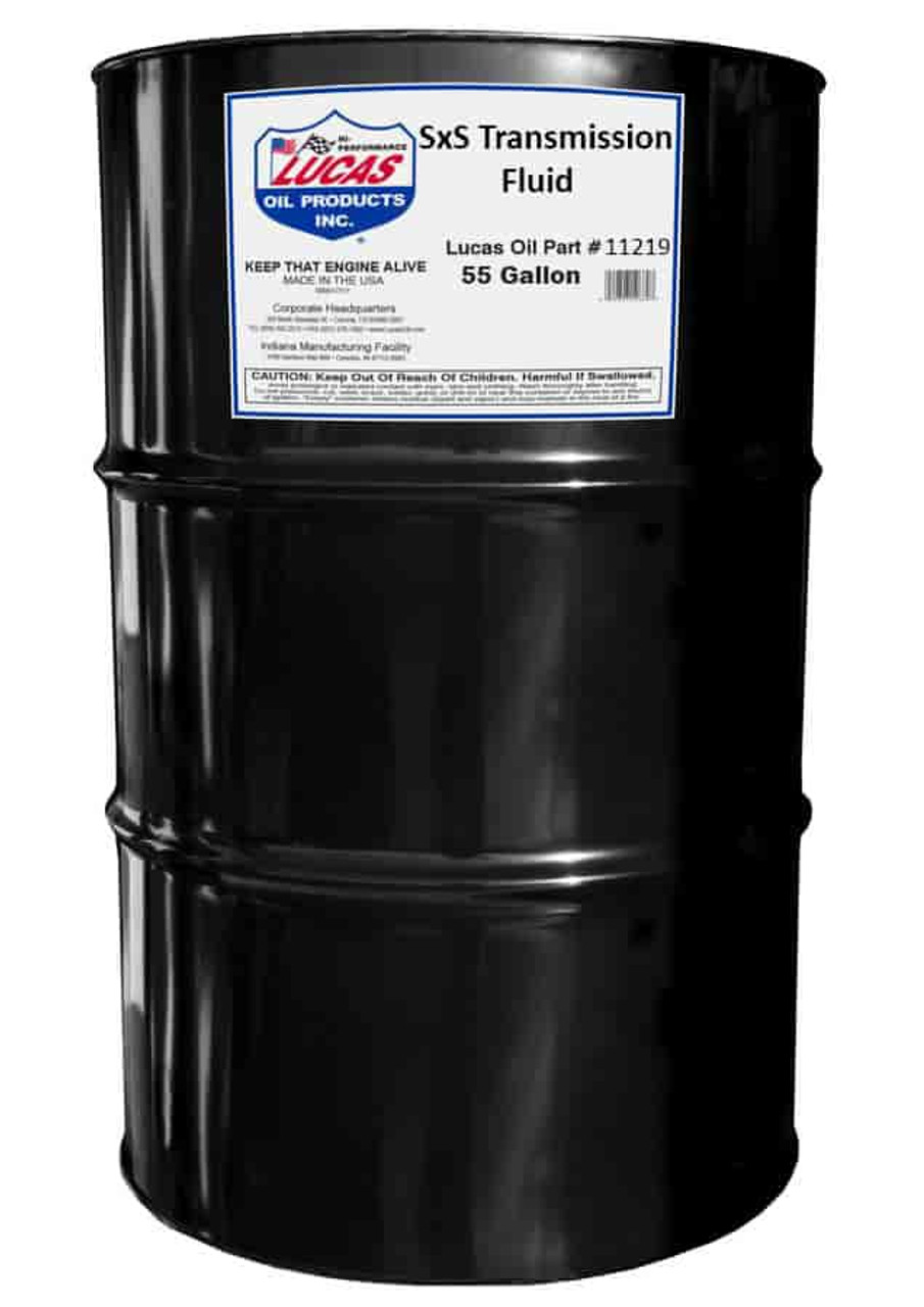 Lucas Oil Synthetic #11219  SxS Transmission Fluid  55 Gallon Drum