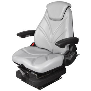 Tractor Seat A-F20M5120 F10 Series, Air Suspension / Armrest / Headrest / Black Cloth
