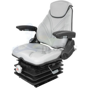 Tractor Seat A-F20M235 F10 Series, Air Suspension / Armrest / Headrest / Black Cloth