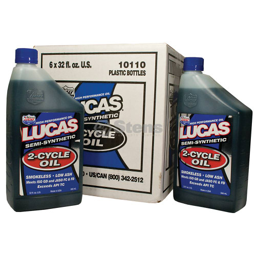 2-cycle Oil / Semi-synthetic, 6 Btls/1 Qt