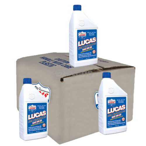 SAE 5W-20 Motor Oil / Case Of 6 Btls/1 Quart