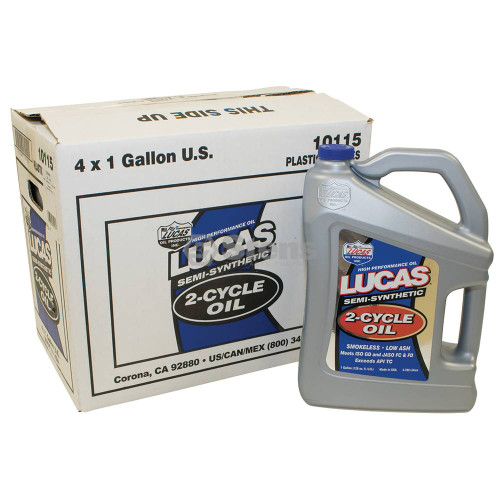 Semi-Synthetic 2-Cycle Oil / Case Of 4, 1 Gallon Bottles