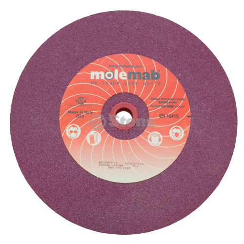 Grinding Wheel / 12" x 1" x 1-1/4" 46 grit Ruby