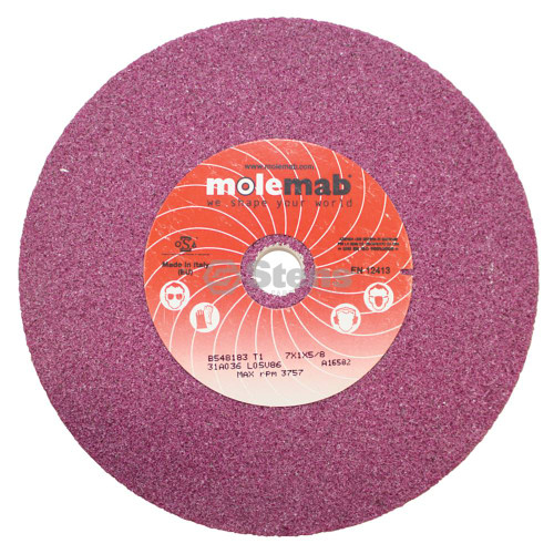 Grinding Wheel / 7" x 1" x 5/8" 36 grit Ruby