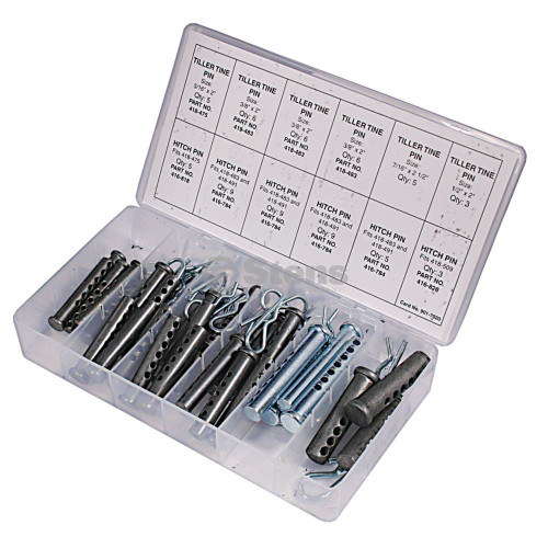 Tiller Tine Pin Kit / 71 Piece Kit