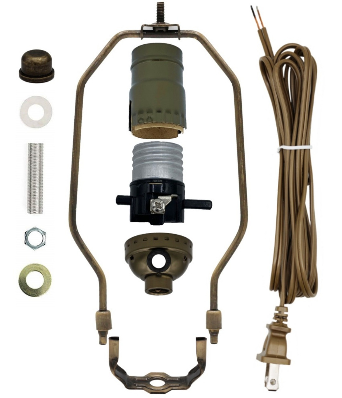 brass lamp kit