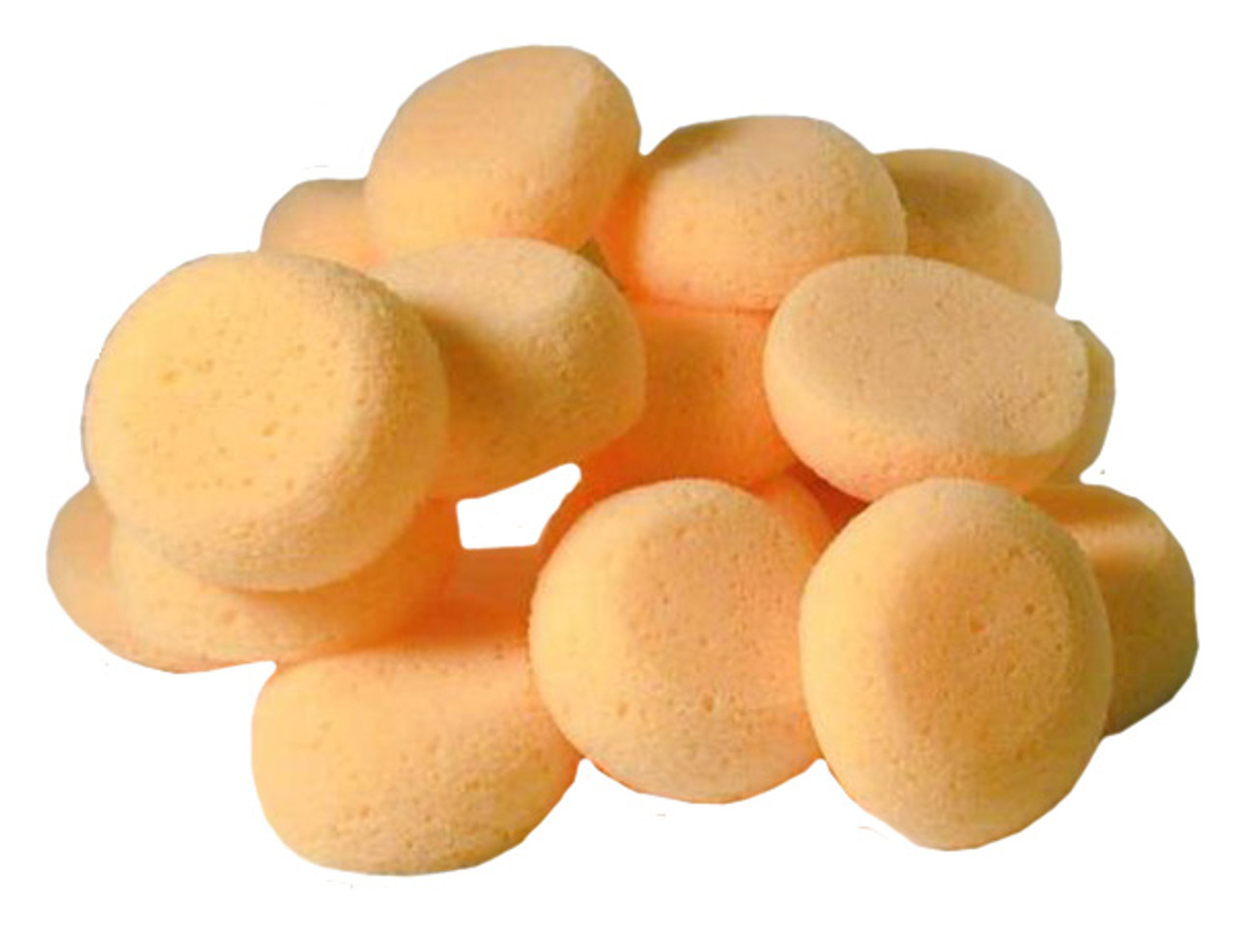 Pack of 25 Synthetic Sponges - 2-1/2 Inch Round, Craft Sponges