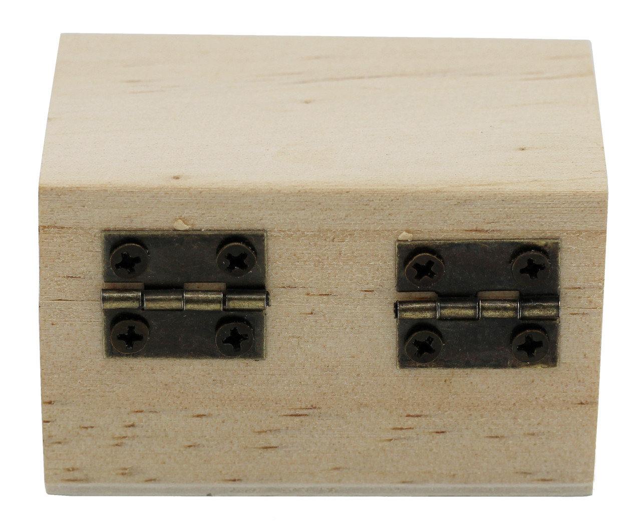 12Pack Mini Wooden Treasure Boxes with Locking Clasp Unfinished Wood