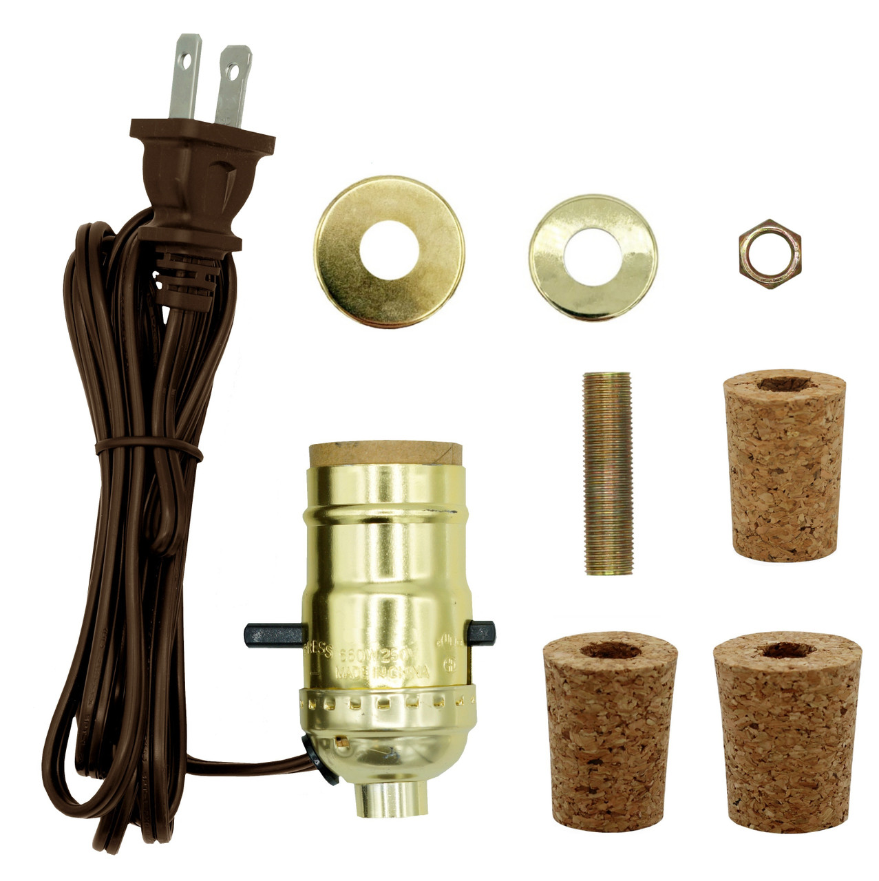 Aspen Creative Corporation 21010 Make-A-Bottle Lamp Kit