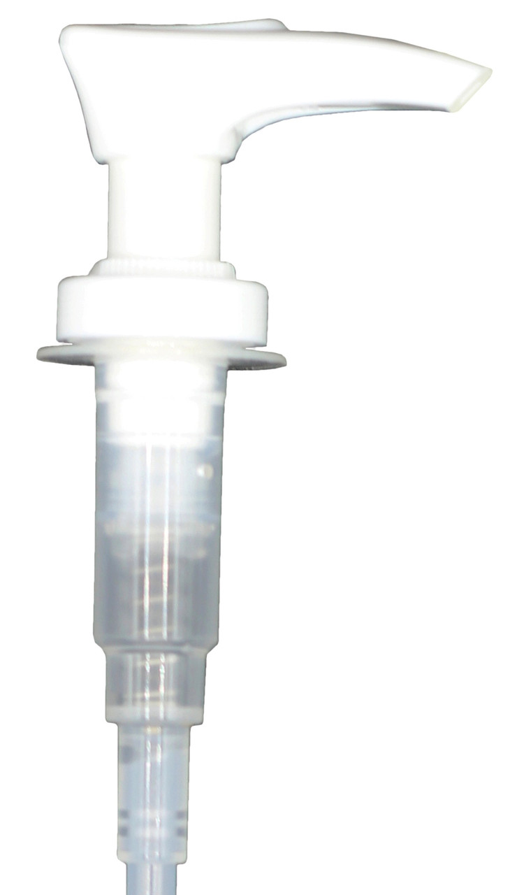 White Lotion Soap Dispenser Pump Has Cork Stopper For Easy PressIn Fit (Pkg/5) Wholesale