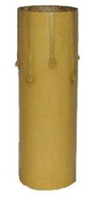 4" FIBRE DRIP CANDLE COVER FOR MEDIUM (EDISON) BASE SOCKETS, PACK OF 8 COVERS