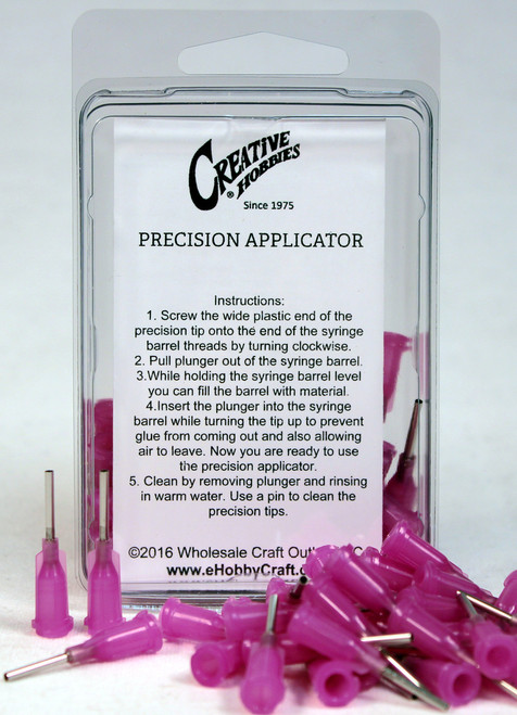 16 Gauge 0.5 Inch, Purple Color, Precision Applicator Dispensing Needle Tips, 50 Pieces 16 Gauge 0.5 Inch, Purple Color, Precision Applicator Dispensing Needle Tips, 50 Pieces
