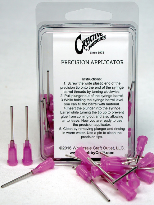 16 Gauge 1.0 Inch, Purple Color, Precision Applicator Dispensing Needle Tips, 50 Pieces 16 Gauge 1.0 Inch, Purple Color, Precision Applicator Dispensing Needle Tips, 50 Pieces