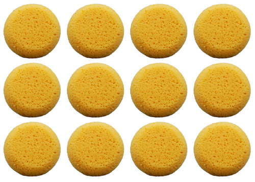 Creative Hobbies® Multi-Purpose Jumbo Synthetic Silk Sponge Value Pack - 4  Large Sponges for Painting, Crafts, Grout, Cleaning & More - 7.5 x 5 x 2