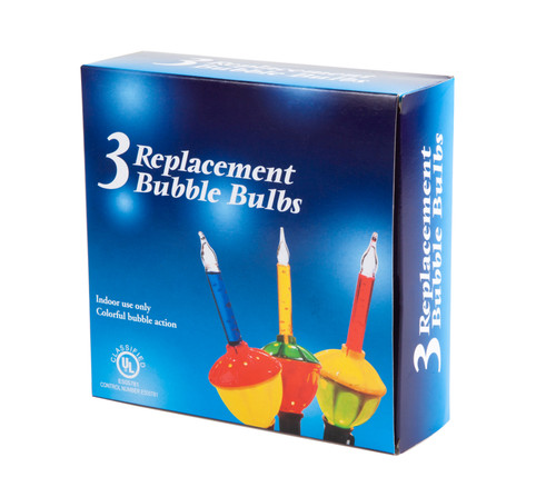 Classic Christmas Holiday Bubble Light Replacements - 3 Pack Classic Christmas Holiday Bubble Light Replacements - 3 Pack
