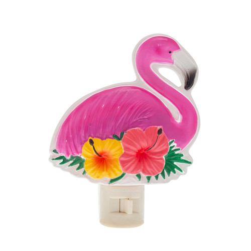 Tropical Flamingo Night Light - Includes 5W C7 and Rotational Socket with On/Off Switch