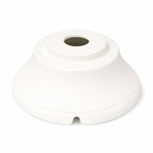 Replacement Base for Large 15.5" Ceramic Christmas Tree, Ready to Paint Bisque Base Only for Large Trees