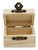 12-Pack Mini Wooden Treasure Boxes with Locking Clasp - Unfinished Wood Treasure Chest for Party Favors, DIY Projects, Home Decor, Props, 2.3 x 1.5 x 1.5 Inches