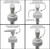 White Plastic Lotion Soap Dispenser Pumps with Glue On Screw Collars, Replacements for Soap and Lotion Pumps, Mason Jar Pumps or Bottles and DIY Crafts - 50 Sets White Plastic Lotion Soap Dispenser Pumps with Glue On Screw Collars, Replacements for Soap and Lotion Pumps, Mason Jar Pumps or Bottles and DIY Crafts - 50 Sets