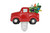 Creative Hobbies Christmas Tree in Truck Night Light - Plug in Ceramic Vintage Night Light with LED Bulb