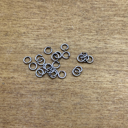 Antique Silver 3mm Jump Rings