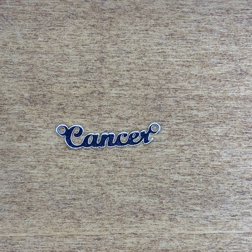 Silver Plated Cancer Link