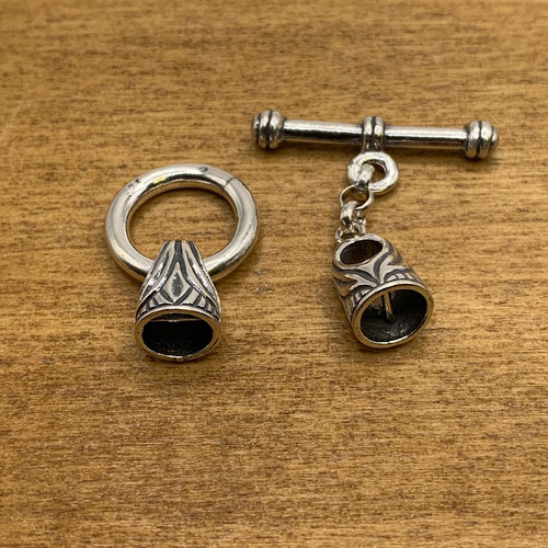 15mm Sterling Silver Toggle Set