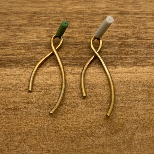 Brass Fun Post Earrings