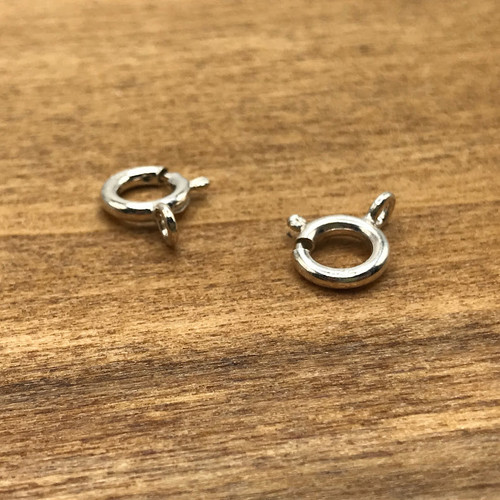 2 8MM SS SPRING RINGS 2 8MM SS SPRING RINGS