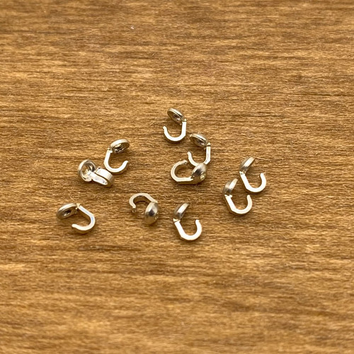 Sterling Silver Bead Tips