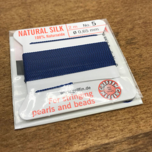 05 DK BLUE SILK CORD