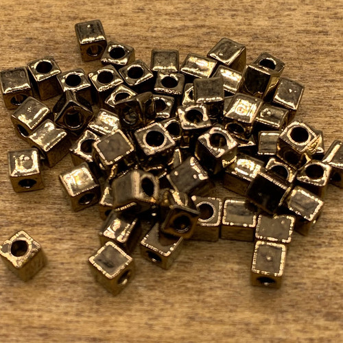 3mm Bronze Metallic Miyuki Cubes