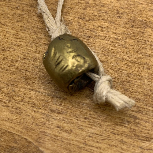 Ethiopian Brass 10mm x 14mm Bead