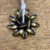 Antique Brass 20mm Flower Pendant