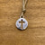 14mm Silver Plated Cross Charm