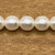 8mm White Czech Glass Pearls