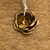 Brass 16mm Rose Pendant