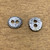 Pewter 10x12mm Buttons
