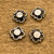 Bali Sterling Silver 9mm Flower Link
